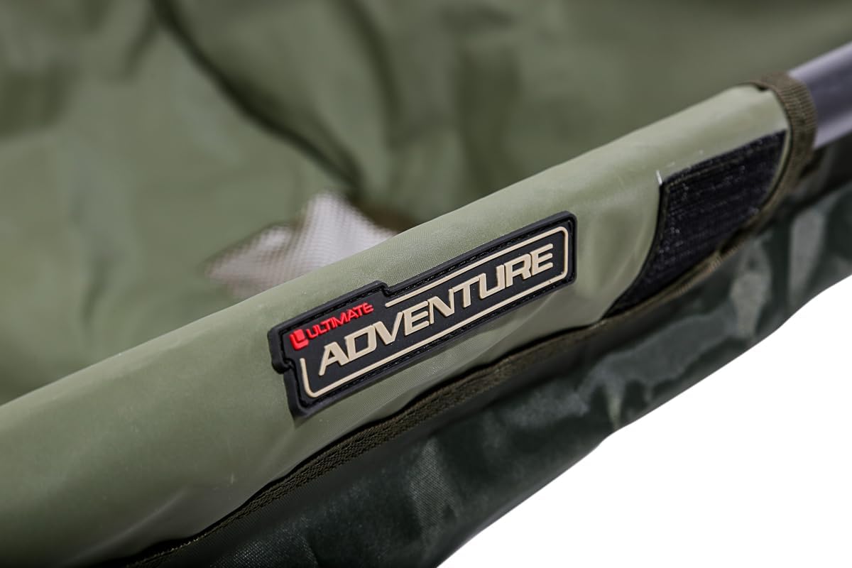 Pătuț de Primire pentru Crap Ultimate Adventure Quickfold Large 115 × 60 cm, Pliabil, Cadru Metalic, Saltea Căptușită - imagine 7