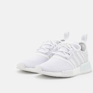 Pantofi sport Adidas NMD_R1 albi din material textil respirabil model GZ9259