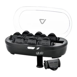Set 10 roleuri termice pentru par Ambiano cu statie de incalzire rapida