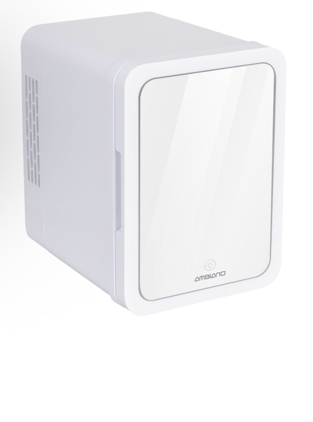 Mini frigider portabil Ambiano 4L cu oglinda si lumina LED