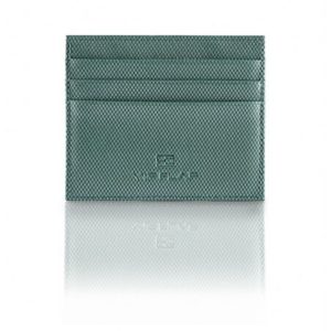 Portcard VIP Flap verde smarald portofel slim pentru carduri cu protectie RFID