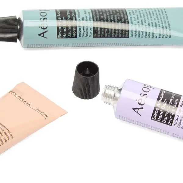 Set 3 Balsamuri Aromate pentru Mâini Aesop – Eleos, Resurrection și Reverence, 3 × 30 ml - imagine 4