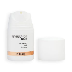 Cremă-Gel Hidratantă pentru Față Revolution Skin cu Acid Hialuronic – Hidratare Intensă, 50 ml