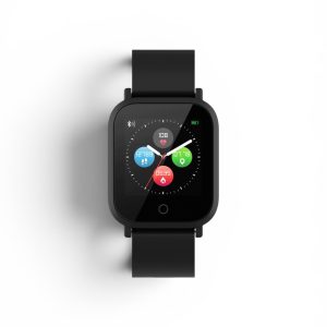 Smartwatch Crane cu Bluetooth, Monitorizare Ritm Cardiac, Pași, Somn, Notificări, Moduri Sport, Rezistent la Apă,Negru