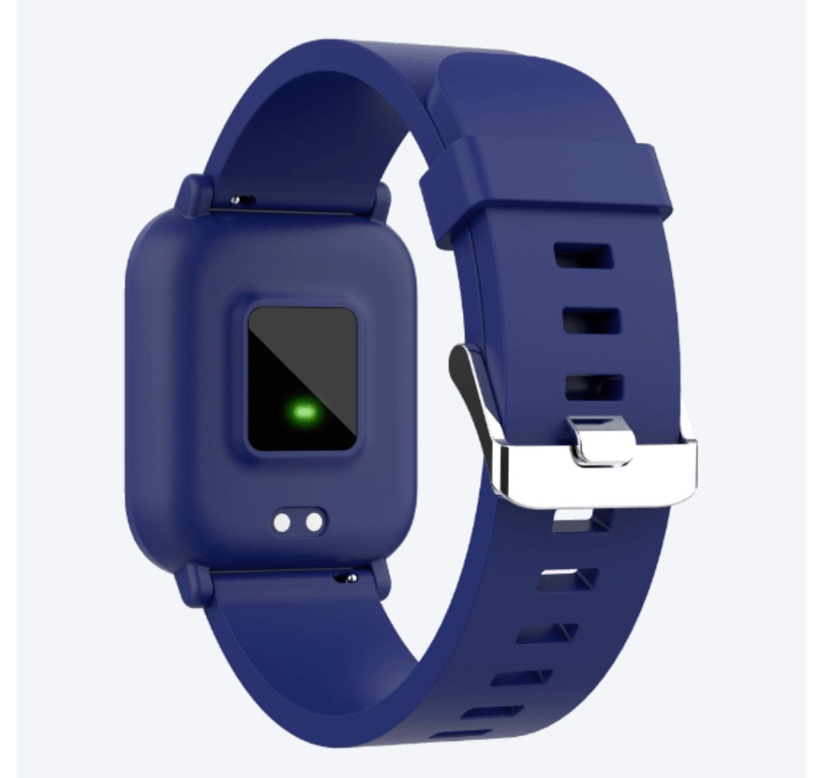 Smartwatch Crane Albastru cu Bluetooth, Monitorizare Ritm Cardiac, Somn, Pași, Notificări, 6 Moduri Sport, Rezistent la Apă - imagine 2