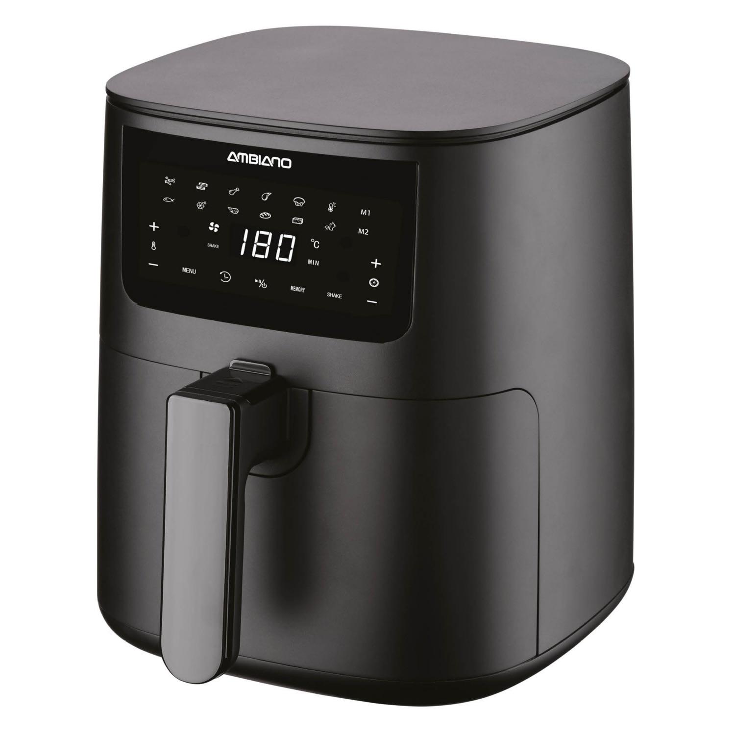 Friteuză cu aer cald Ambiano GT-AF-17, 3,5 L, 1400 W, Ecran tactil, 8 programe, Funcție de preîncălzire - imagine 4