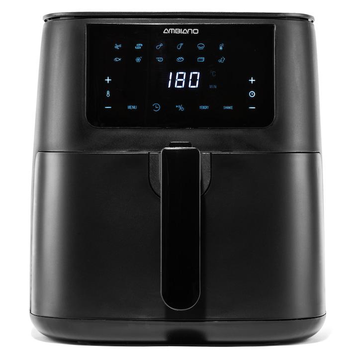 Friteuză cu aer cald Ambiano GT-AF-17, 3,5 L, 1400 W, Ecran tactil, 8 programe, Funcție de preîncălzire - imagine 3