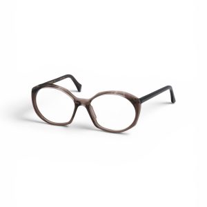 Ramă pentru ochelari Suzy Glam Pushes Forward Tea – Damă, Maro Translucid, Material Plastic, Design Modern