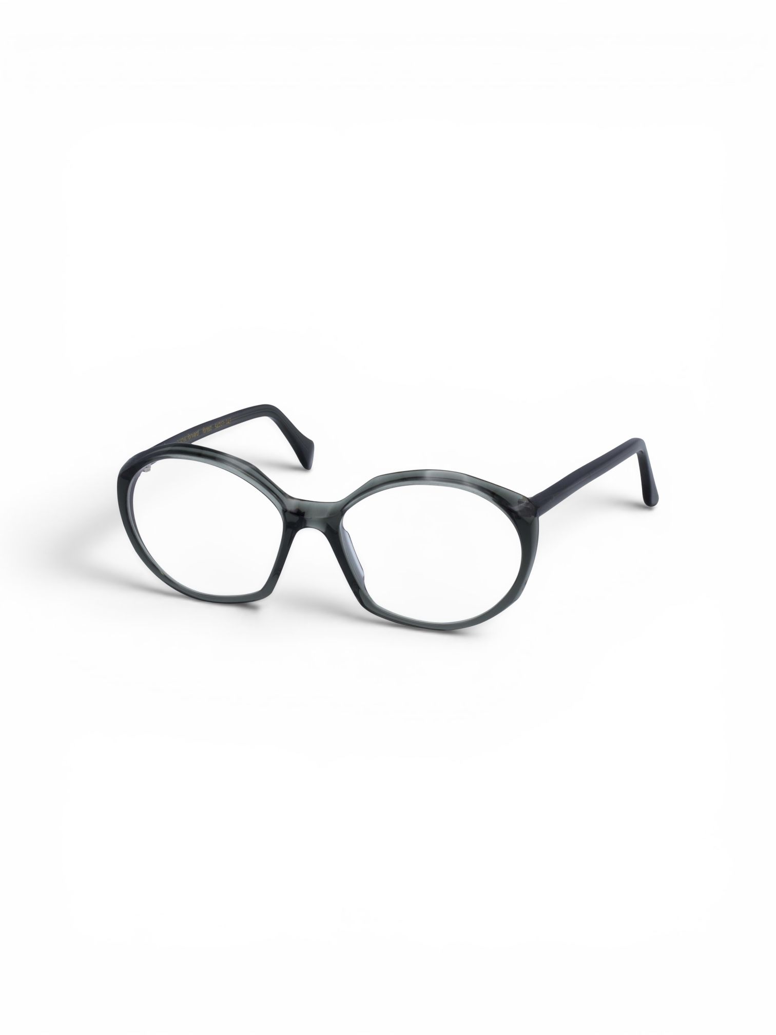 Ramă pentru ochelari Suzy Glam Pushes Forward Forest – Damă, Verde Gri Translucid, Material Plastic, Design Modern