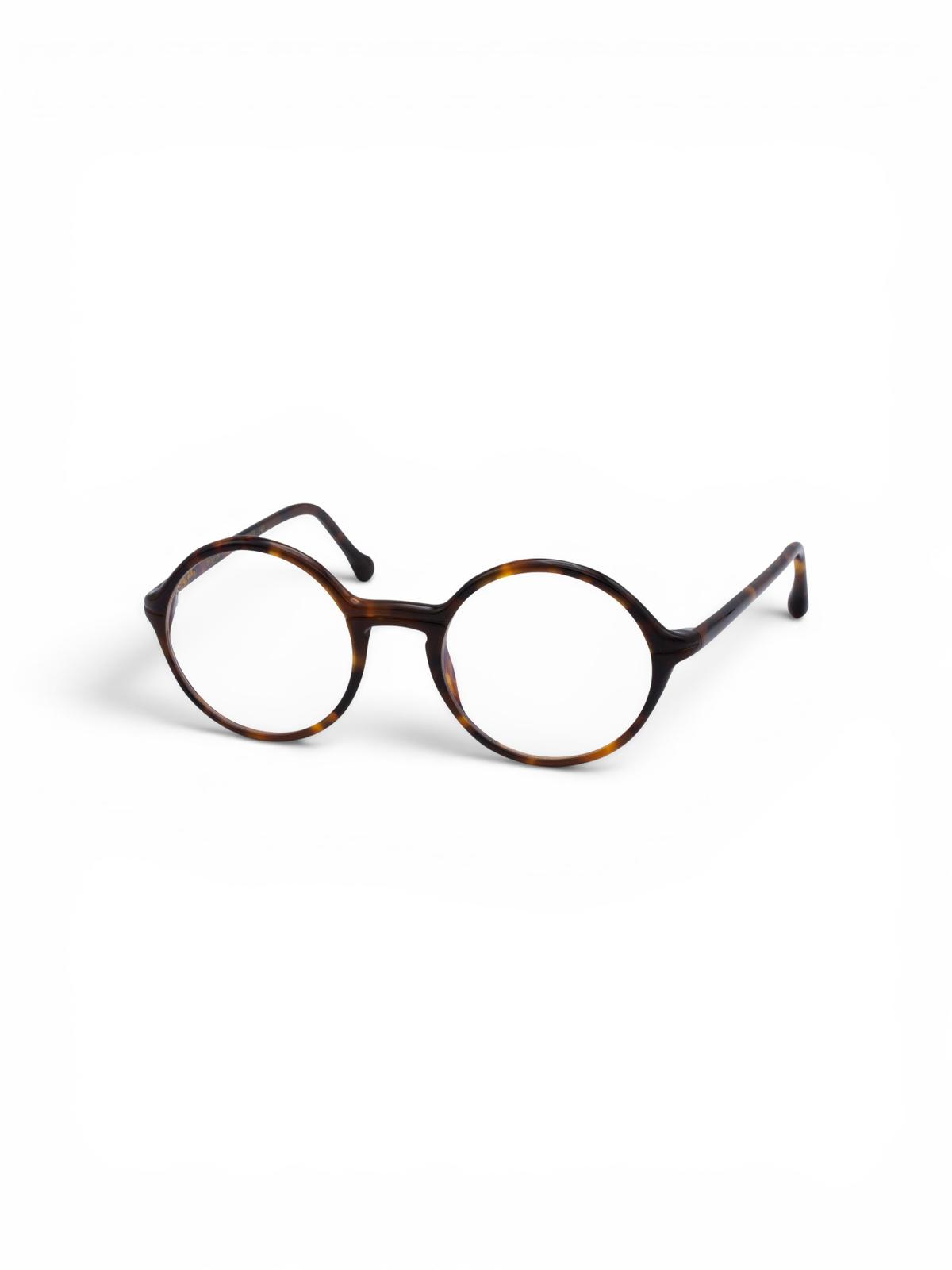 Ramă pentru ochelari Suzy Glam Brings Joy Havana – Damă, Maro Havana, Material Plastic, Design Rotund - imagine 2