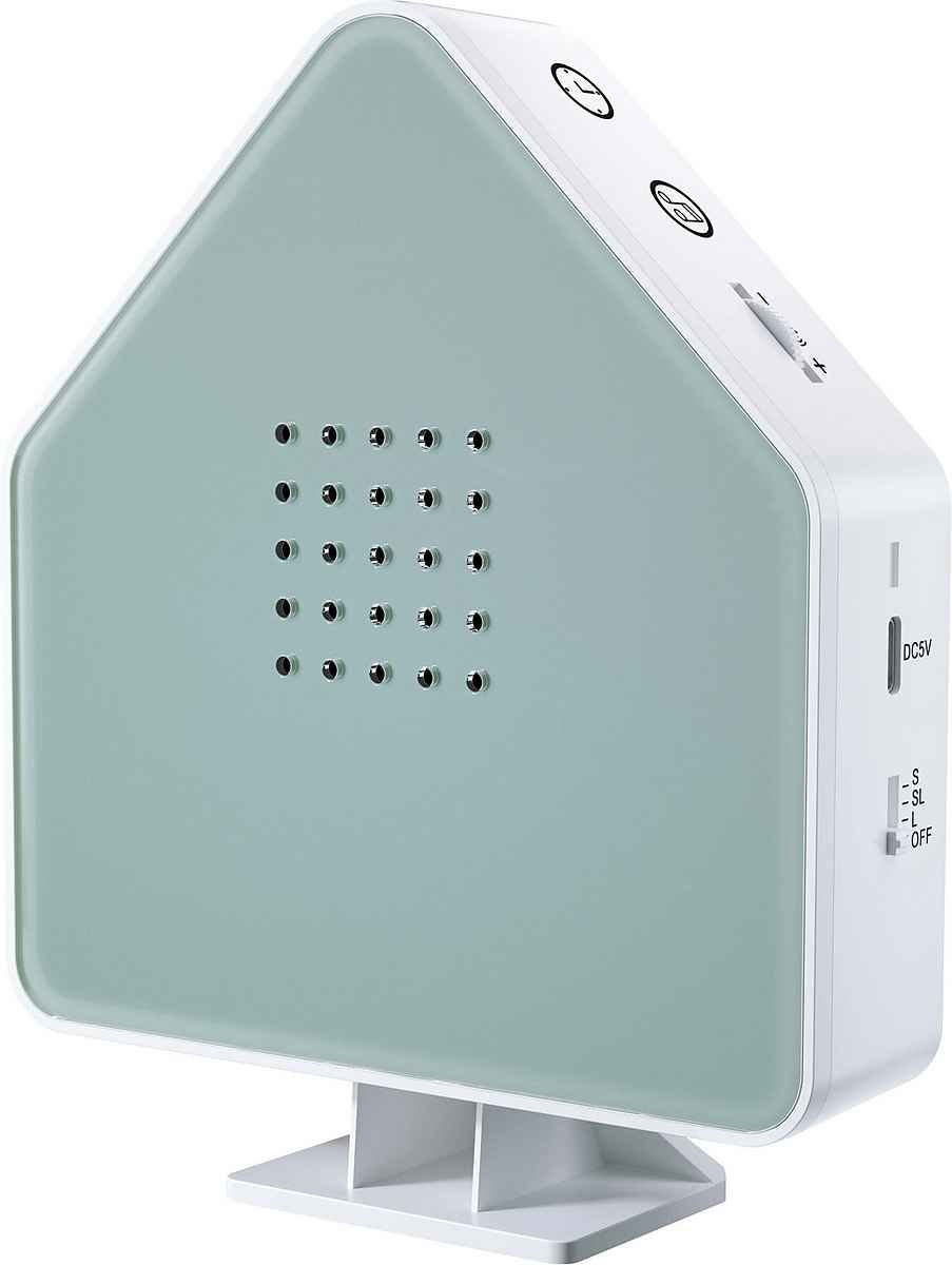 Cutie cu Sunete ale Naturii Ambiano – 9 Sunete, Lumină de Veghe LED, Senzor de Mișcare, Reîncărcabilă USB-C