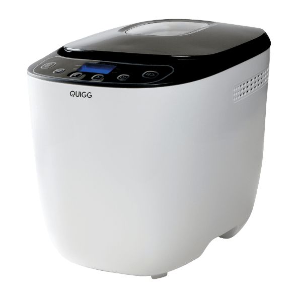 Mașină de făcut pâine Quigg BM4-SD, 550 W, capacitate 1000 g, 12 programe, temporizator 13 ore, potrivită pentru pâine fără gluten