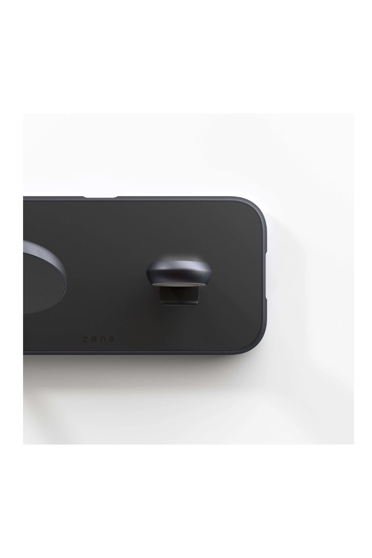 Stație de Încărcare Wireless Magnetică Zens Aluminium 4 în 1 cu Suport pentru Telefon, Încărcător pentru Ceas Inteligent și Port USB-A - imagine 3