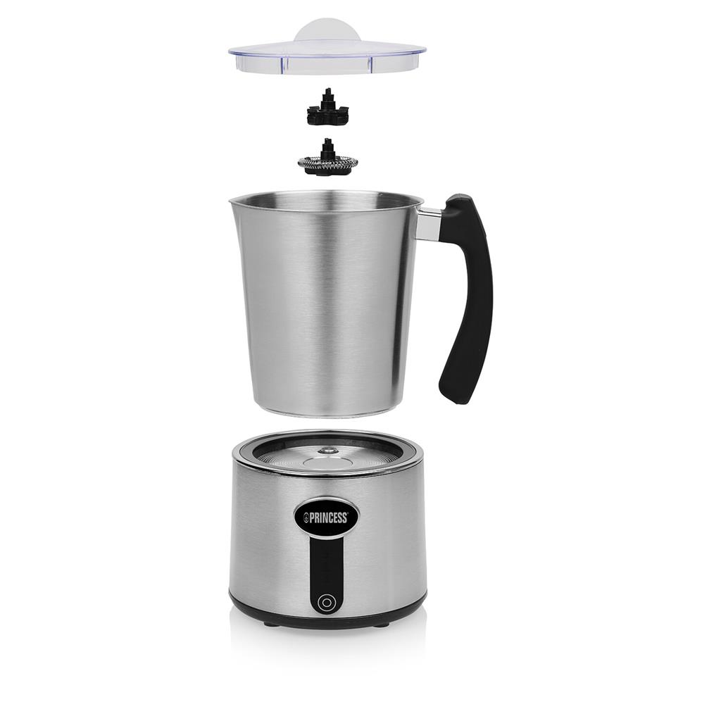 Spumator și Încălzitor de Lapte cu Inducție Princess, 650 W, Recipient Inox Detasabil, 230 ml Spumă / 500 ml Încălzire - imagine 4