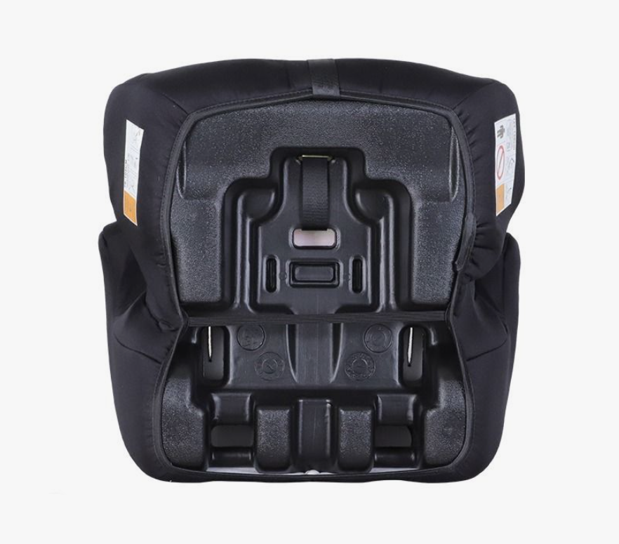 Scaun Auto pentru Copii Cabino 76–150 cm – Sistem Evolutiv, Centură 5 Puncte, Negru/Gri - imagine 6