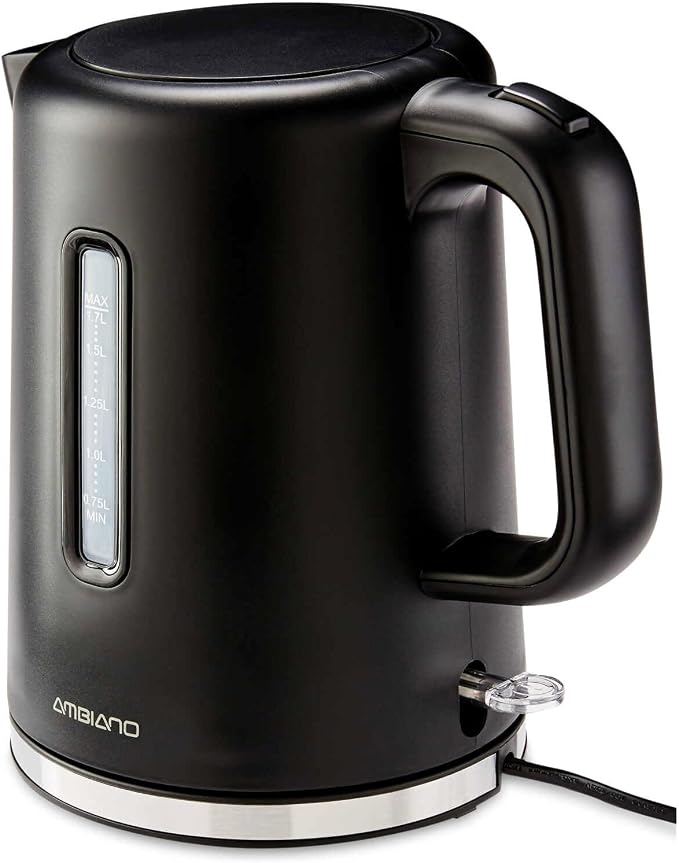 Fierbător Electric Ambiano 1,7 Litri – 2200 W, Bază Rotativă 360°, Oprire Automată - imagine 2