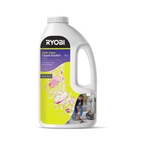 Soluție pentru Curățarea Covoarelor și Tapițeriei RYOBI Swift Clean, 1 L, Concentrată, Parfum Trandafir