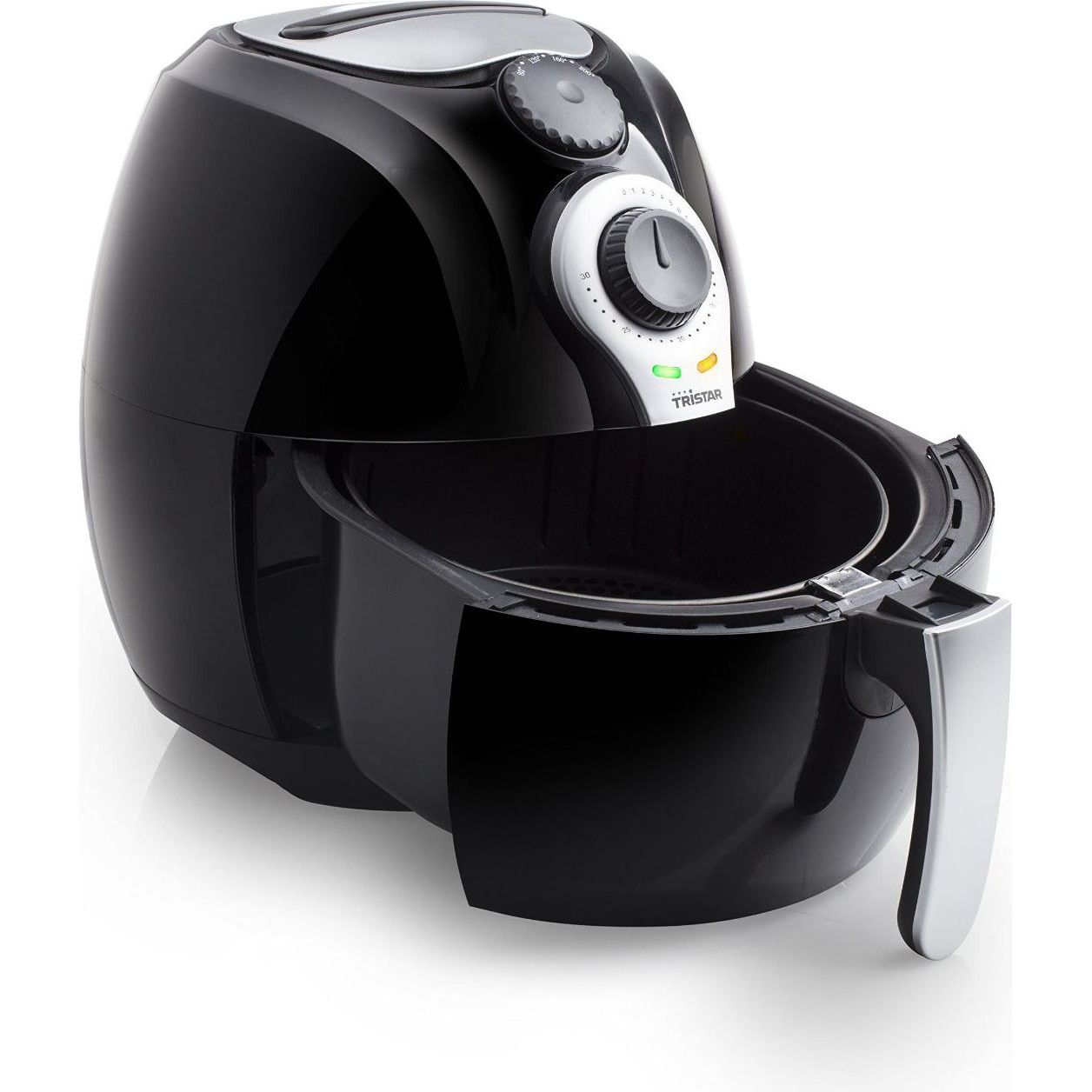 Friteuză cu Aer Cald TRISTAR Crispy Fryer XL FR-6990, 3,2 L, 1500 W, Fără Ulei, Negru - imagine 4