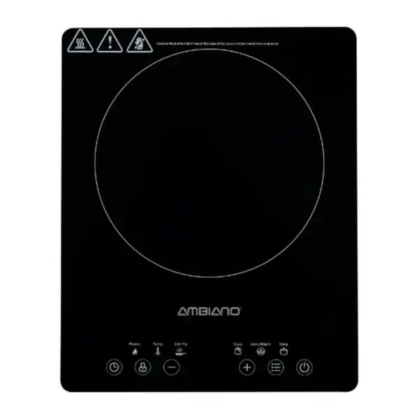Plită cu Inducție Ambiano IDH-2, 2000 W, 10 Trepte de Putere, Afișaj Digital, Panou Tactil - imagine 3