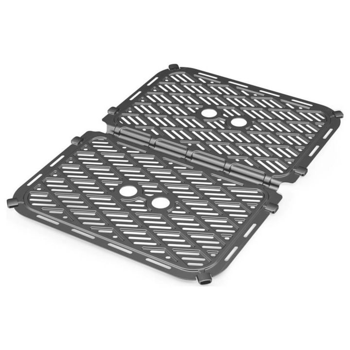 Friteuză cu aer cald Tristar FR-9078, 10 L, 2800 W, Două zone de gătire, Panou digital, Fereastră de vizualizare, Negru - imagine 3