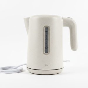 Fierbător Electric Ambiano 1,7 L, 2200 W, Bază Rotativă 360°, Deschidere Automată a Capacului, Alb
