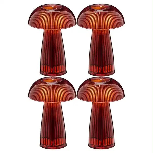 set 4 mini lampi de masa led casalux lumina calda voreea