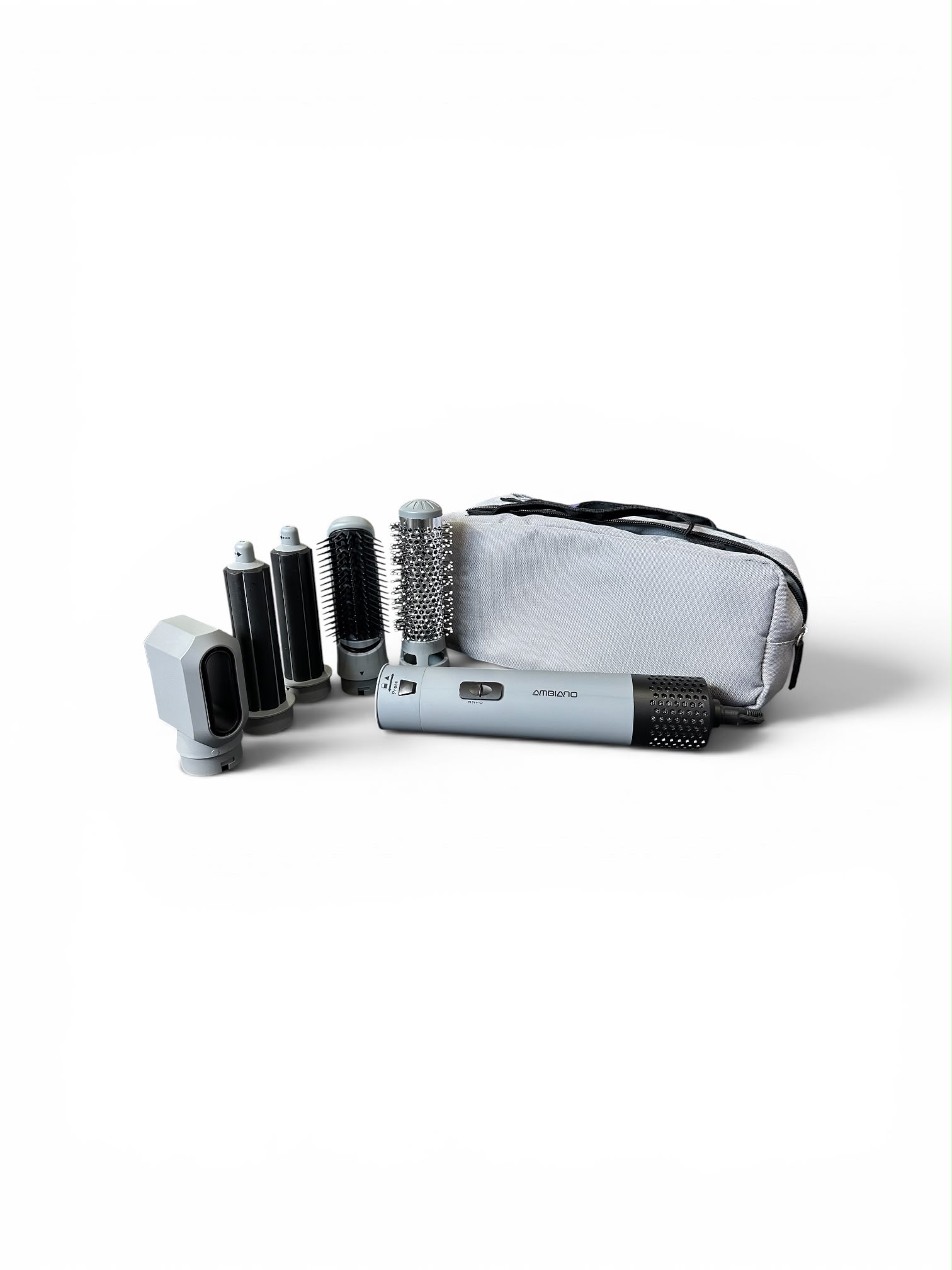 Aparat de coafat 5 in 1 Ambiano 1000W gri voreea