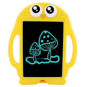 Tabletă LCD pentru desen Toy Lino – 2 în 1, tablă de desen și tablă pentru marker, 8,5", Model Pui