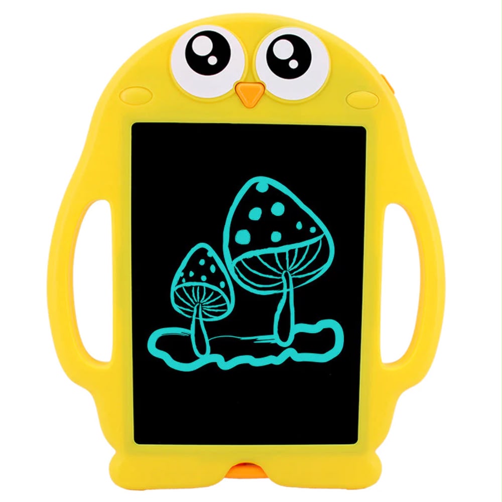 Tabletă LCD pentru desen Toy Lino – 2 în 1, tablă de desen și tablă pentru marker, 8,5", Model Pui