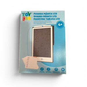 Tabletă LCD pentru desen și învățare Toy Lino – 8,5", cu 20 fișe reutilizabile, stilou inclus