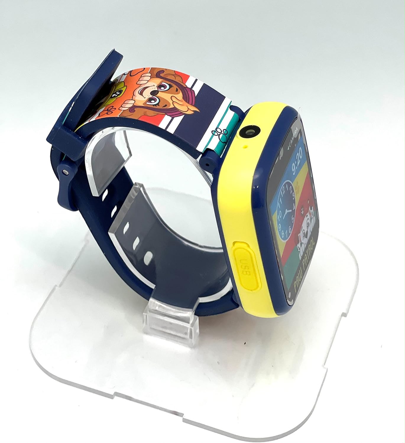 Ceas inteligent pentru copii Paw Patrol, Ecran tactil IPS 1,54", Cameră foto, Jocuri, Pedometru, Reîncărcabil - imagine 3