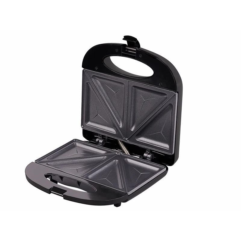 Sandwich Maker XL Quigg, 1400 W, 4 Sandvișuri, Plăci Antiaderente, Depozitare Verticală