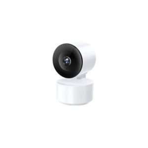 Cameră de supraveghere inteligentă Quigg WiFi, HD, rotire 355°, detectare mișcare, vedere pe timp de noapte, audio bidirecțional