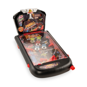 Joc de Pinball de Masă Crane cu Afișaj Digital, Efecte Luminoase și Sonore, Pentru 1–2 Jucători, 5+ Ani