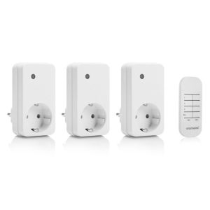 Set Prize Wireless Smartwares SH4-99573 – 3 Prize Telecomandate + Telecomandă RF, 1000W, Rază 30 m