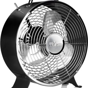 Ventilator Metalic Tristar VE-5966 – Diametru 25 cm, 2 Trepte de Viteză, Design Retro, 20 W