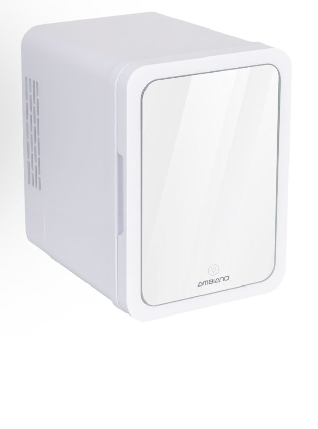 Mini frigider portabil Ambiano 4 litri cu oglinda si iluminare LED