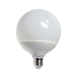 Bec LED glob Optonica E27 G120 15W lumină rece Voreea