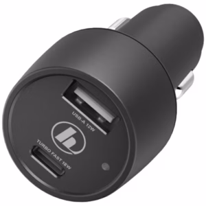 Încărcător Auto Hama 30W cu Încărcare Rapidă – USB-C și USB-A, Power Delivery