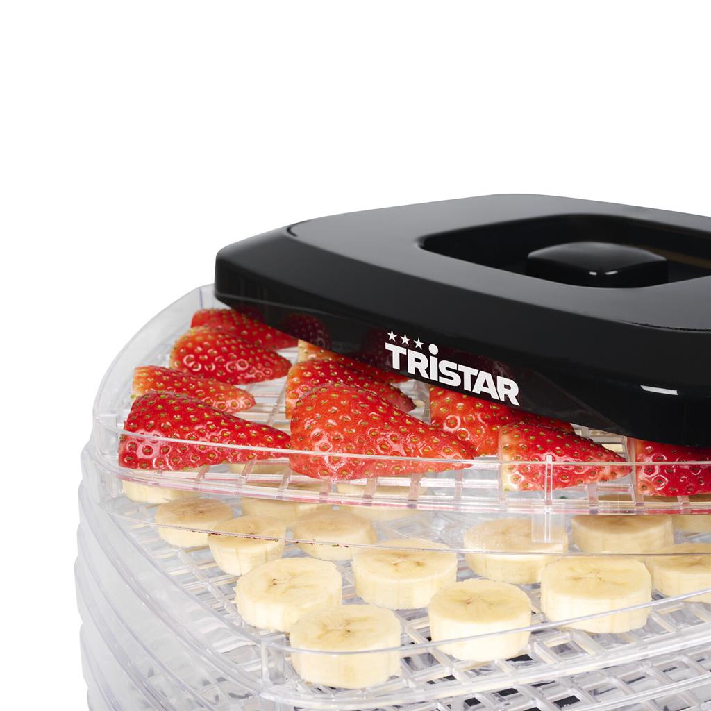 Deshidrator Alimentar Tristar PD-4910 – 5 Tăvi, Afișaj Digital, Temporizator, 220 W - imagine 3