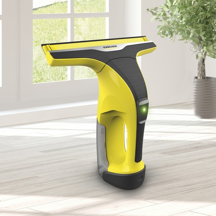 Jucărie Aspirator de Geamuri Kärcher WV6 Smoby – cu Sunete și Lumini, 18 cm, Pentru Copii 3+ - imagine 3