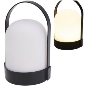Lampă LED Decorativă CASALUX cu Mâner – 80 Lumeni, Lumină Alb Cald, 4 Trepte de Intensitate, IP44, Interior și Exterior