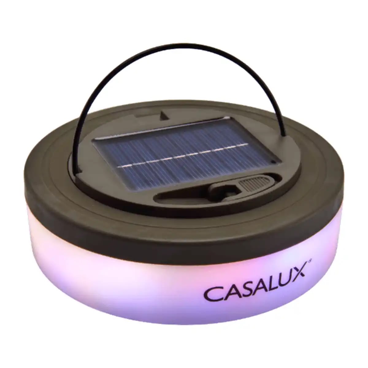 Ghirlanda luminoasa LED retractabila Casalux de 10 m cu incarcare solara