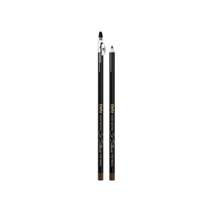 Creion Contur pentru Ochi Delia Cosmetics Shape Master So Intense, Maro