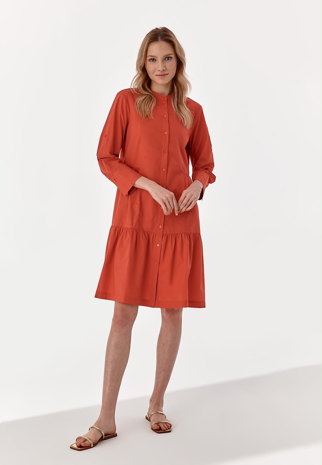Rochie dama Tatuum Lanola 2 culoare coral voreea