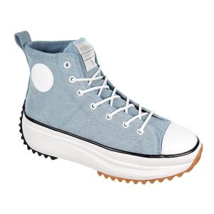 Pantofi Sport Înalți de Damă Yumas Mia – Albastru Deschis, Talpă Platformă, Mărimea 39